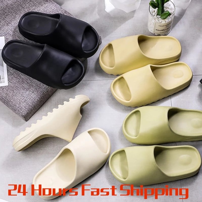Summer Beach Ourdoor Slides Ladies Slipers Platform Mules Shoes Woman Flats New Men Fashion Slippers Indoor Household