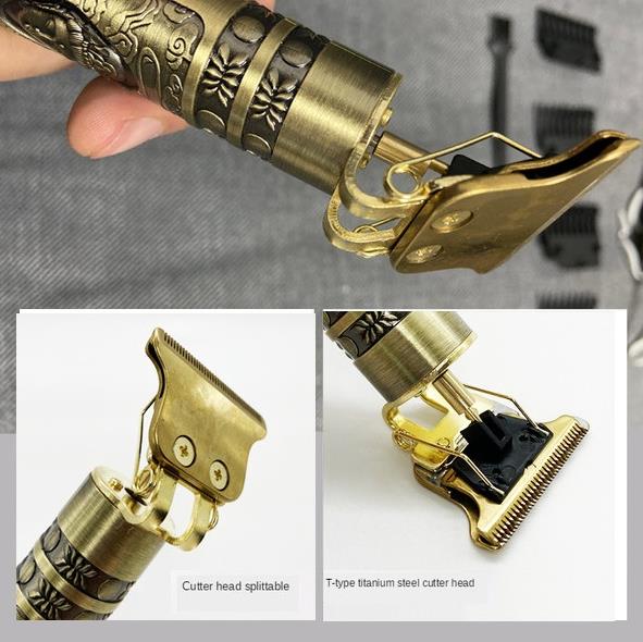 Hair Trimmer Barber Hair Clipper Cordless Hair Cutting Machine Beard Trimmer Shaving Machine Wireless Electric Razor Men Shaver