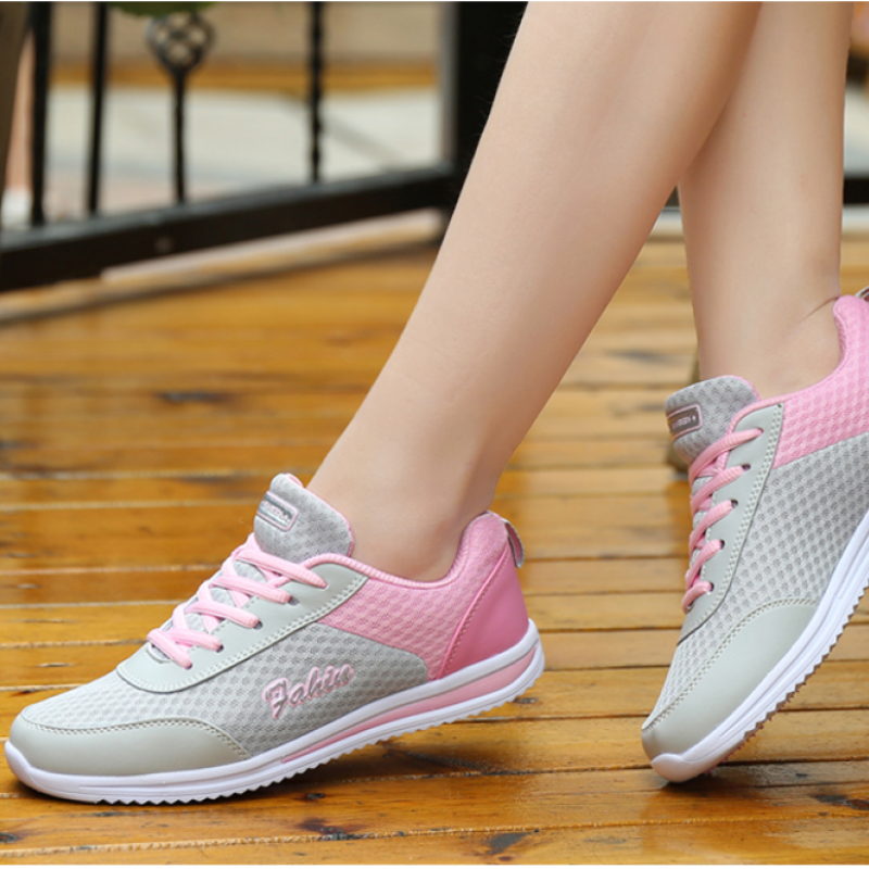 new women's shoes four seasons mesh shoes women's single shoes student sneakers mesh hollow women's shoes