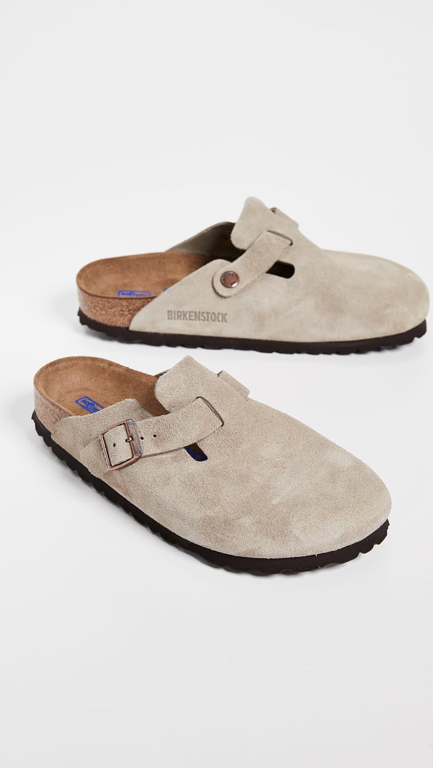 Birkenstock Women's Boston Suede Clogs