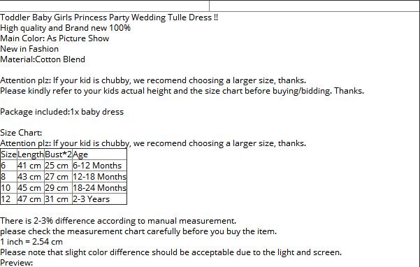 Kids Dress Toddler Baby Girls Summer Dresses Floral Dress Princess Party For Girls Clothing Wedding Tulle Dresses