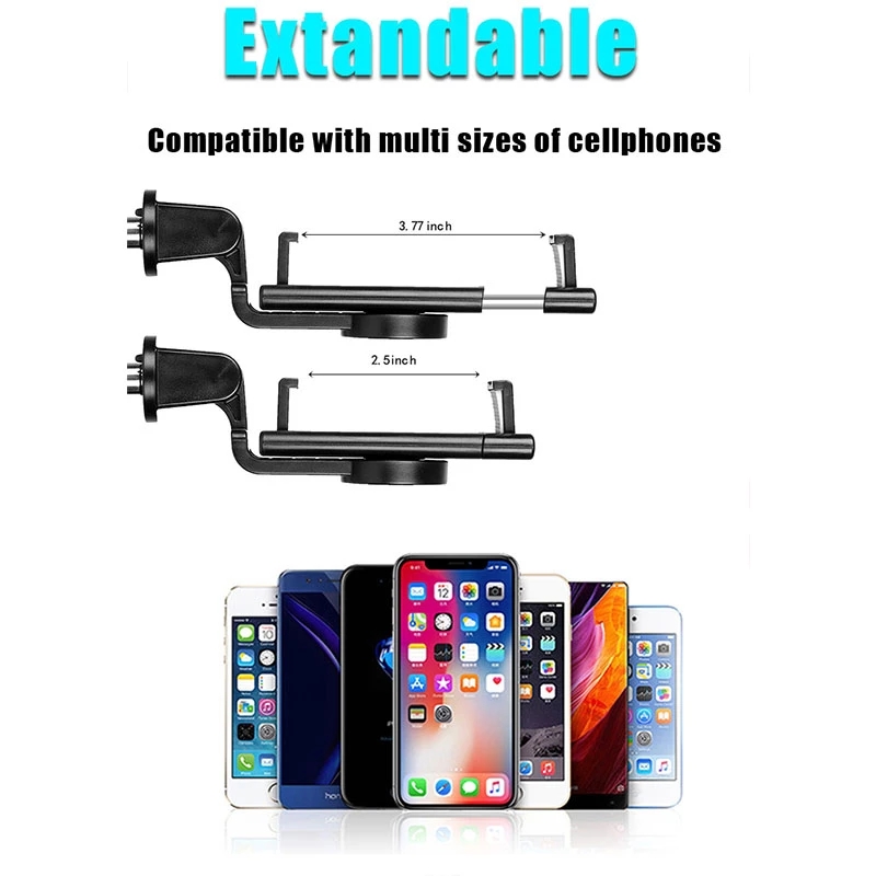 The New Wireless Bluetooth Selfie Stick Foldable Mini Tripod Shutter Remote Control Portable Selfie StickFfor IOS Android Phone