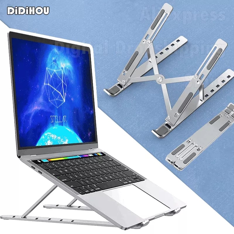 ABS Multi-Purpose Desktop Laptop Bracket Laptop Cooling Stand for MacBook Pro / iPad Tablet Universal Holder
