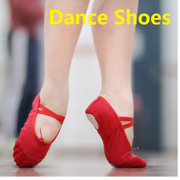 Yoga Slippers Gym Teacher Yoga Ballet Dance Shoes For Girls Woman Canvas Ballet Shoes Kids Children
