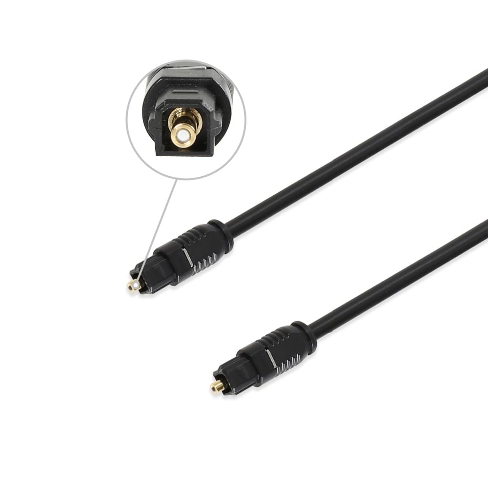 Onvian Digital Optical Audio Cable Toslink SPDIF Coaxial Cable for Amplifier Blu-Ray Player Xbox 360 Soundbar Fiber Cable 1/1.8M