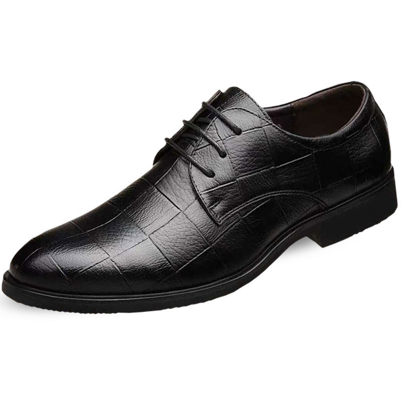Men Genuine Leather Shoes Men Casual Business Oxford Shoes Fashion Designer Flat Black Sneaker Men Vulcanized Shoes
