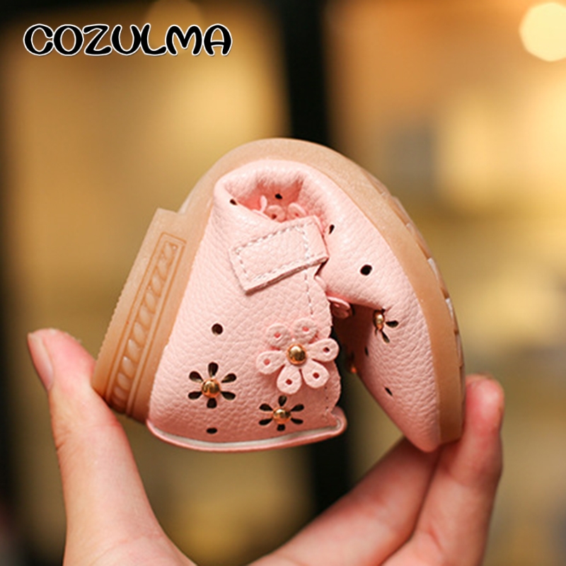 Spring Summer Kids Casual Shoes Girls Princess Dress Party Shoes Baby Girls Flower Pu Leather Anti-Slip Soft Bottom Shoe