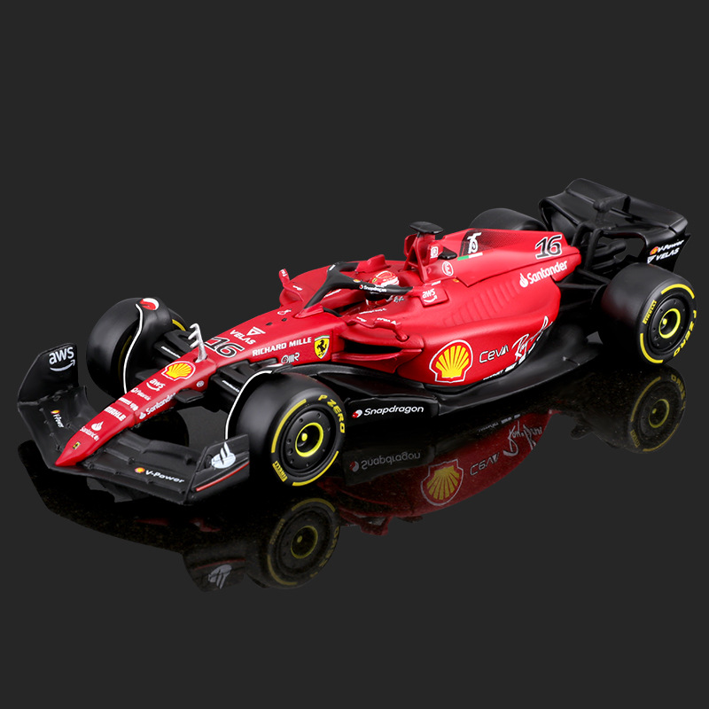 1:43 higher than the United States, Ferrari Formula F1-75 racing alloy car models, decorative parts, car models collection