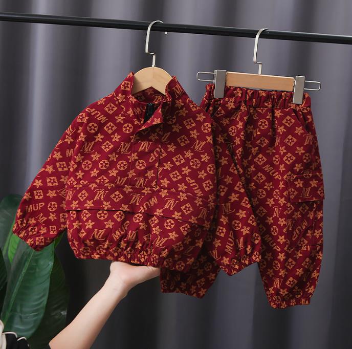 New Autumn Fashion Clothes Kids Boys Girl Cartoon Hoodies Pants 2pcs/set Spring Children Toddler Costume Infant Casual Tracksuit