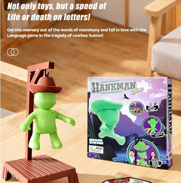 1pc Magnetic Hangman Mystery Word Game