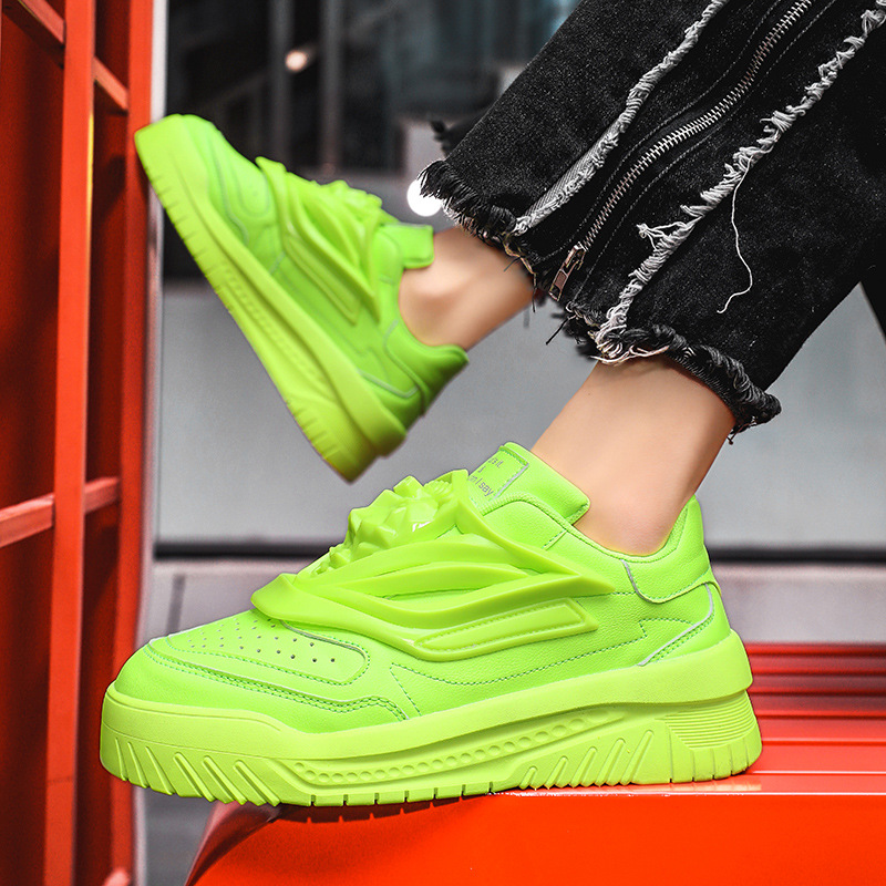 Europe and America fashion casual men's leather shoes KGDB Y3 shoes thick sole breathable men's shoes Y3 BAAPECK running sneaker