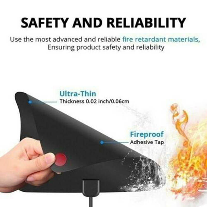4K 1080P TV Antenna Amplifier set Digital HD Antena Indoor HDTV TV Antenna for VHF UHF DVB-T2 Surf HD Radius Receiver