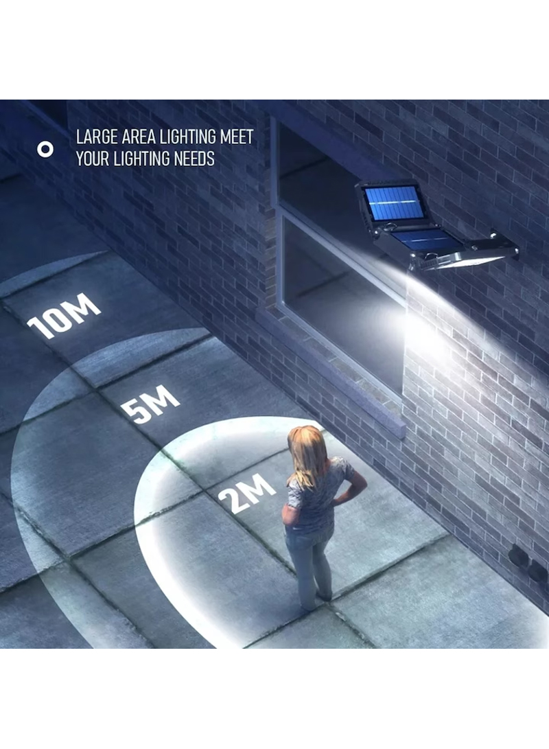Foldable Solar Light with 560LED SMD, Motion Sensor & Remote Control W787-2