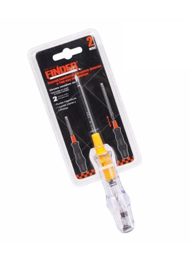 500V 3mm Voltage Tester 2 Way Screwdriver Flat & Plus Head Finder Tools 194842