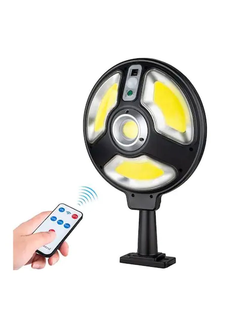 150 COB Solar Sensor Waterproof Street Light 120 SMD 3.7V 3000mAh Battery With Remote Control LB-1288A