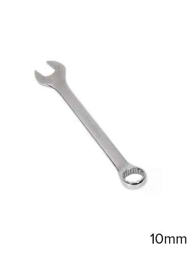 Heavy Duty Chrome Vanadium Steel Combination Spanner Wrench - 10mm