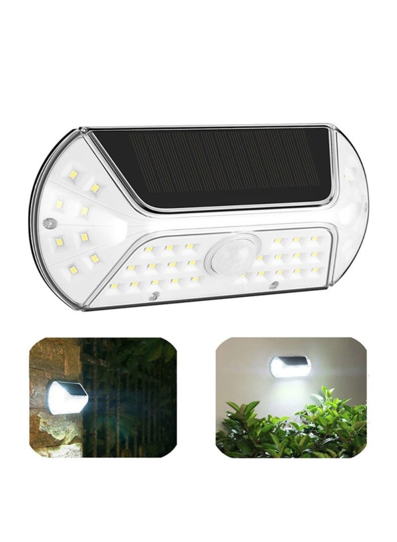 40-LED Solar Light Motion Sensor 3 Modes Wall Light Waterproof Yard Lamps