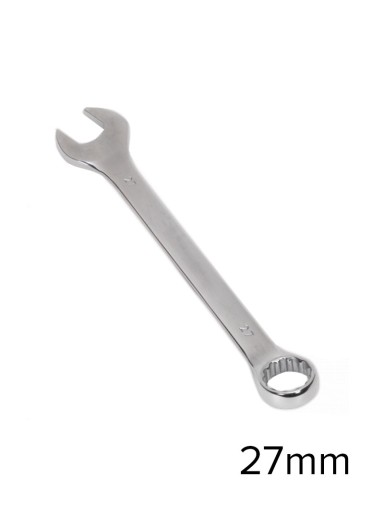 Heavy Duty Chrome Vanadium Steel Combination Spanner Wrench - 27mm