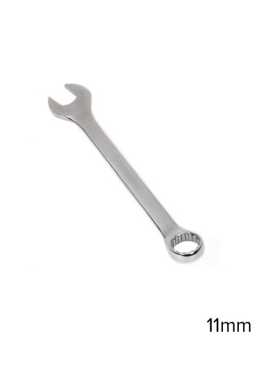 Heavy Duty Chrome Vanadium Steel Combination Spanner Wrench - 11mm