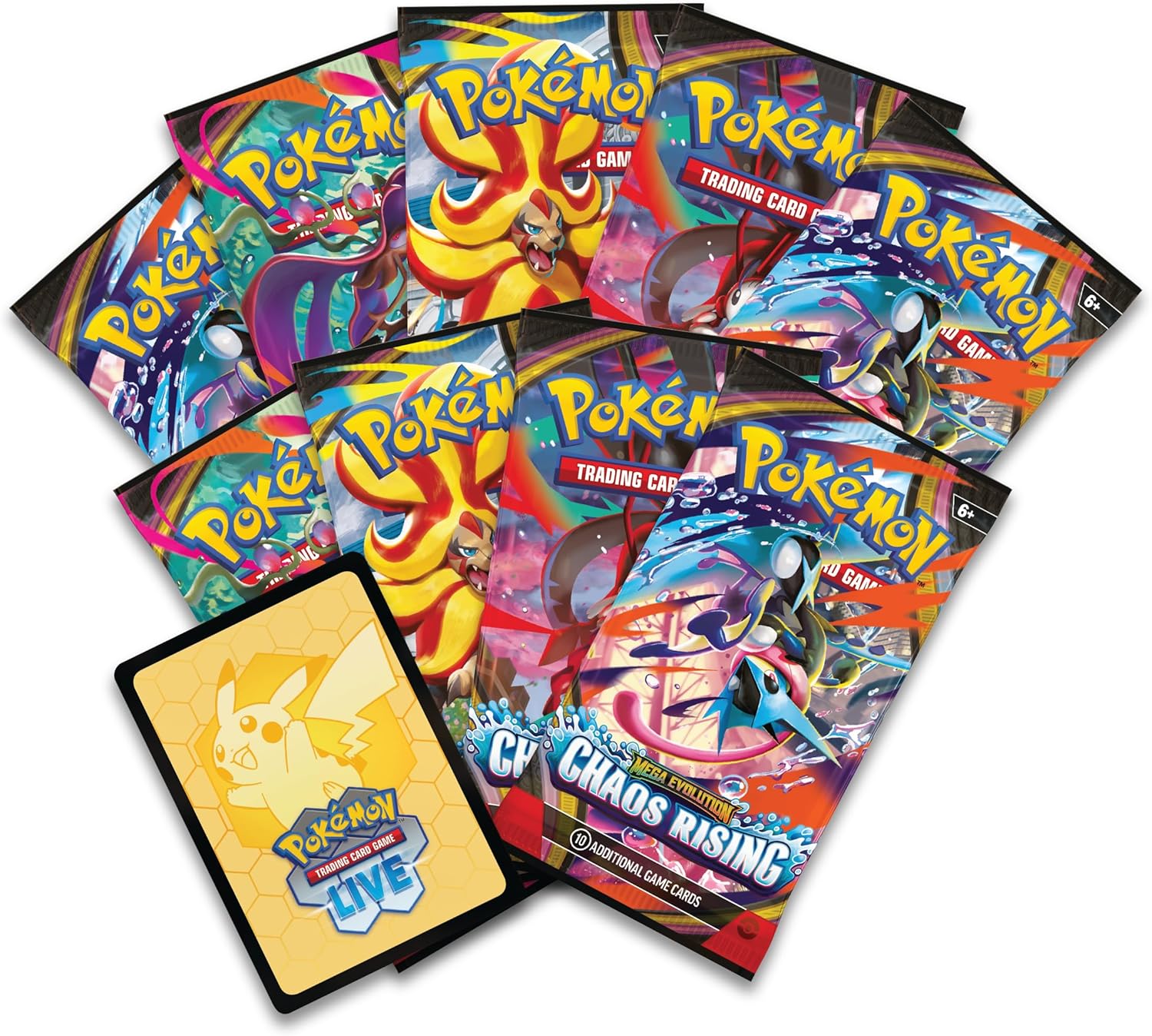 Pokémon Mega Evolution Chaos Rising Elite Trainer Box