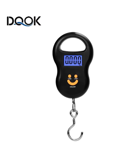 Electronic 50Kg 10g Hanging Scale LCD Kitchen Digital Scale BackLight Fishing Weights Pocket Scale Travel Luggage Scales