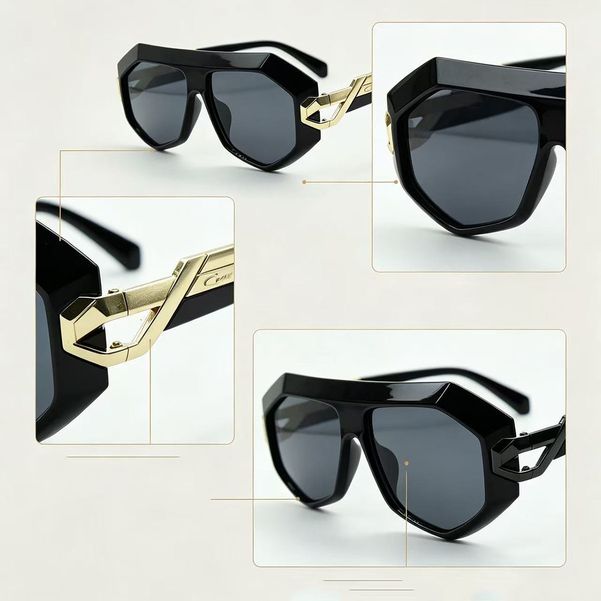 New Large Frame Snake Print Sunglasses for Women with Leopard Print, Fashionable and Stylish Streetwear Unisex Aviator Shades