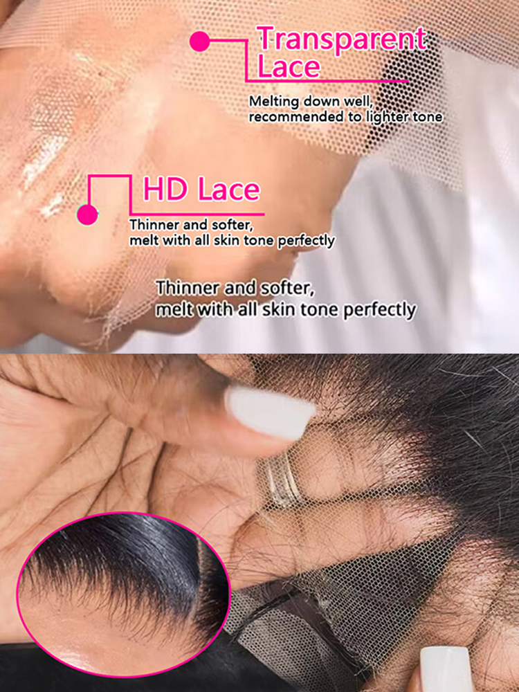 40 46 Inch Deep Wave 13x6 13x4 Lace Front Human Hair Wig 200% Remy Curl 360 Full Lace Frontal Wig Human Hair For Black Women