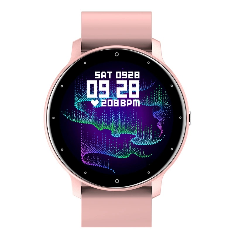 Smart watch sports wristband weather heart rate blood pressure message reminder Dafit app