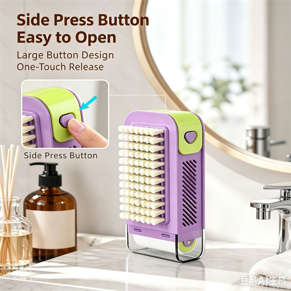 New Multifunctional Soap Box Non-slip Soap Storage Tool Rubbing Foam Box with Brush Roller Soap Boxes