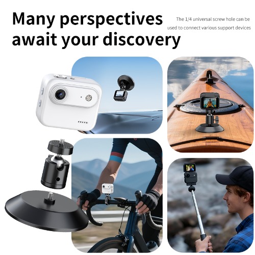 4K Ultra HD Action Camera with Flip Screen VLOG Recorder Wide-Angle Lens Cycling Camera Portable Sports Mini Cam Outdoor Travel