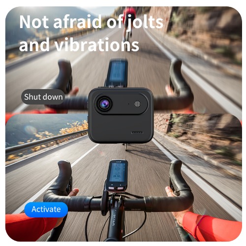 4K Ultra HD Action Camera with Flip Screen VLOG Recorder Wide-Angle Lens Cycling Camera Portable Sports Mini Cam Outdoor Travel