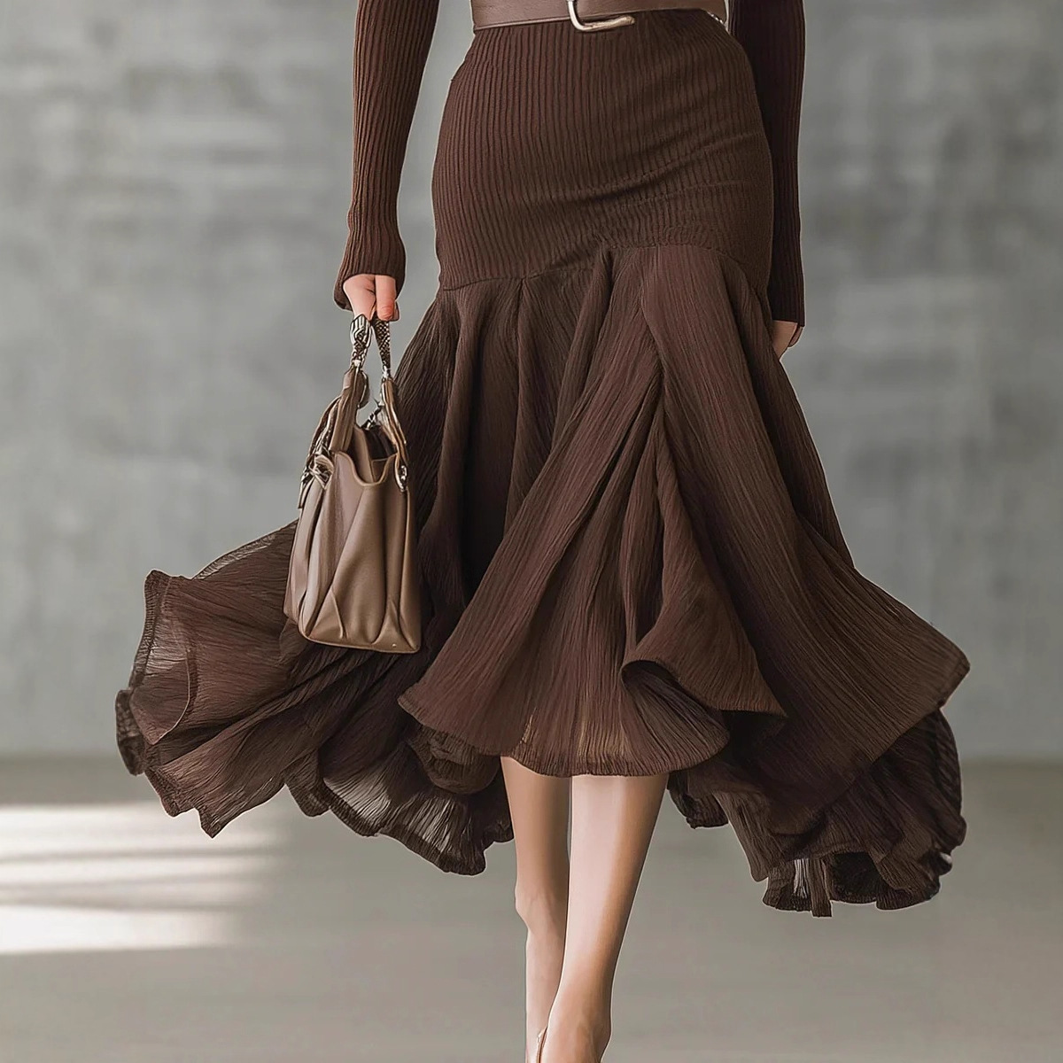 Free delivery of high-quality 2026 new summer women's clothing hot selling V-neck long sleeved dress
