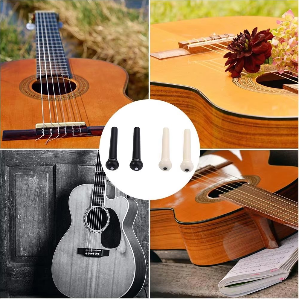 String Pins Acoustic Guitar Guitar Accessories Extractor Guitar Set Guitar Strings Nail Guitar Bridge Pins Pegs Guitar Pegs