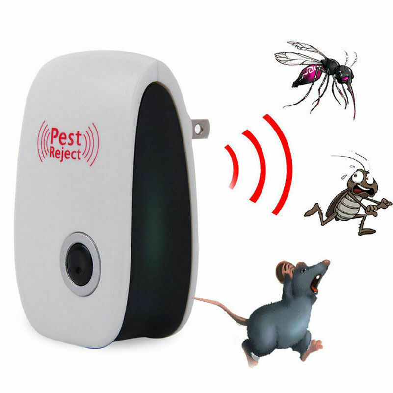 Ultrasonic Pest Repellent for Home Safe And Effective Mosquito Cockroach Mouse Insect Repeller for Summer Pest Extermination
