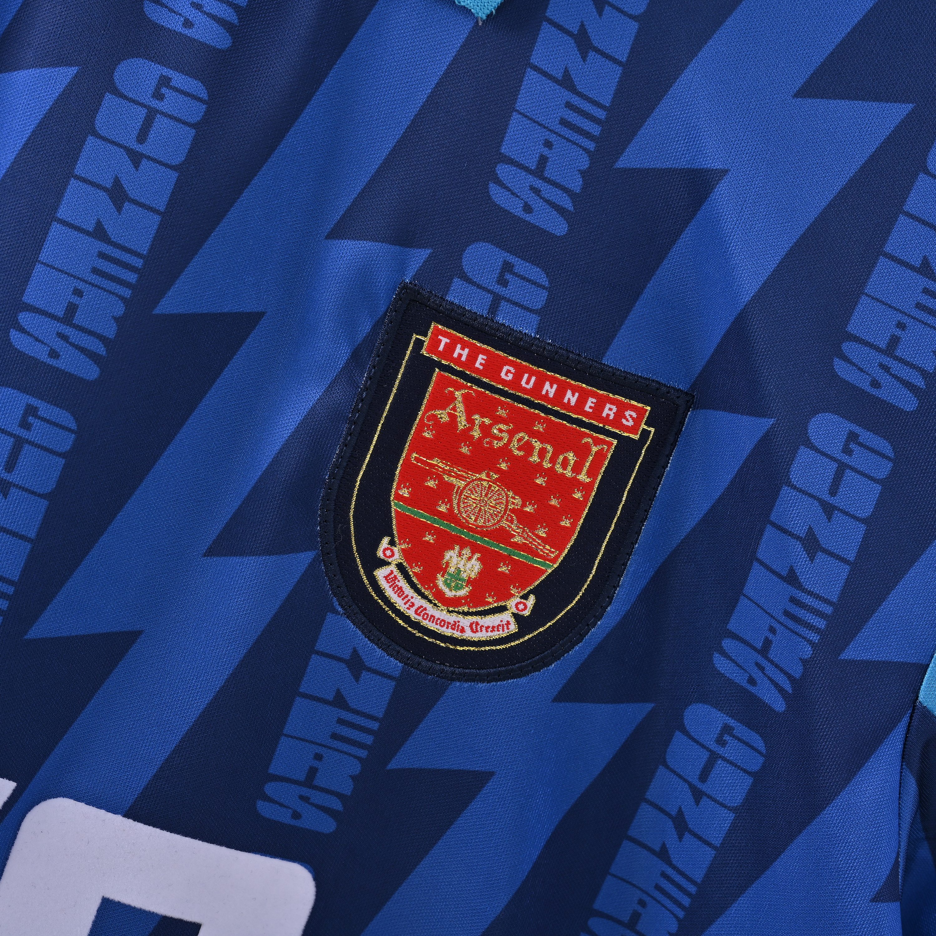 1994 1995 Arsenal Classic Away Football jersey 94 95 Arsenal Retro Soccer Shirt S-XXL