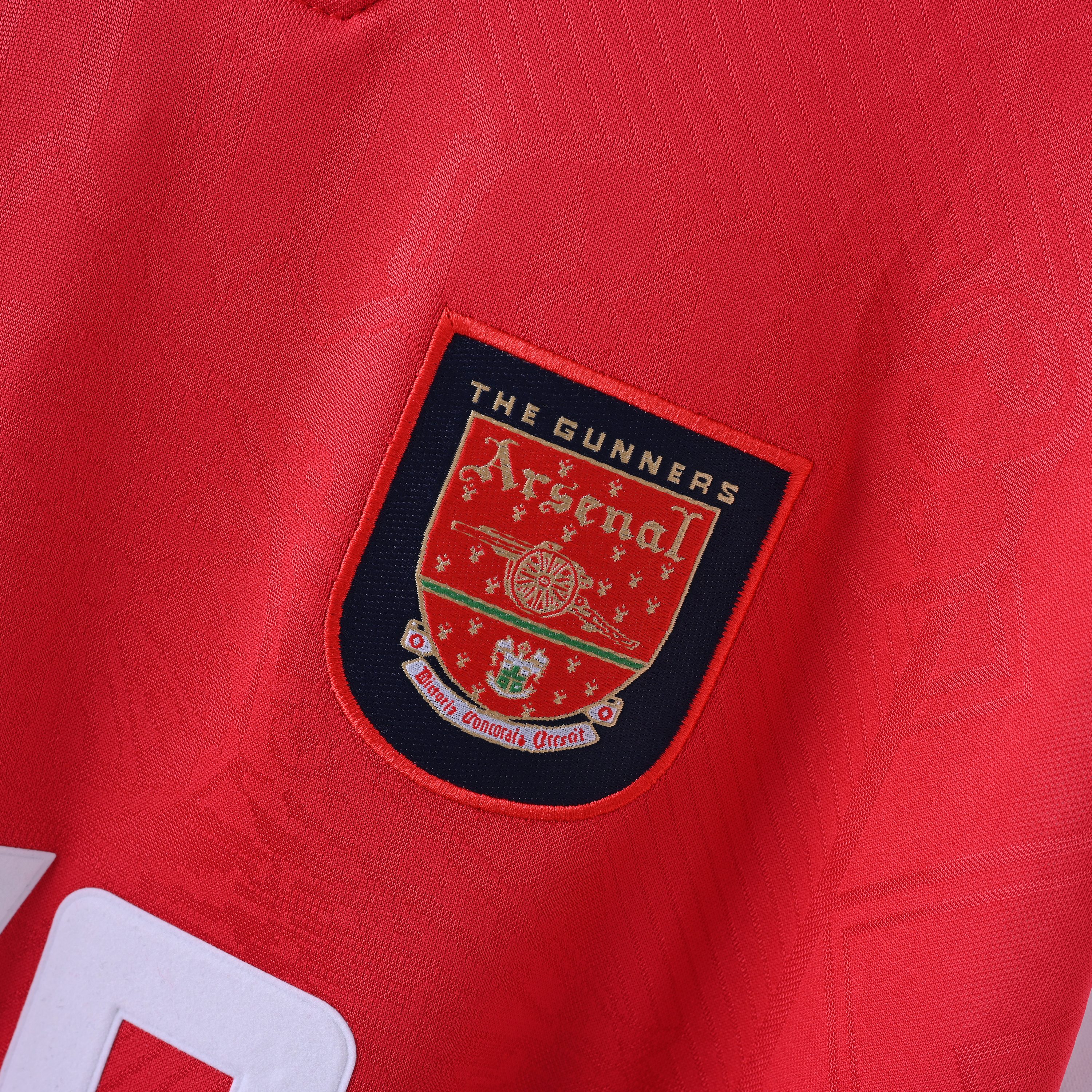 1996 1997 Arsenal Classic Home Football jersey 96 97 Arsenal Retro Soccer Shirt S-XXL
