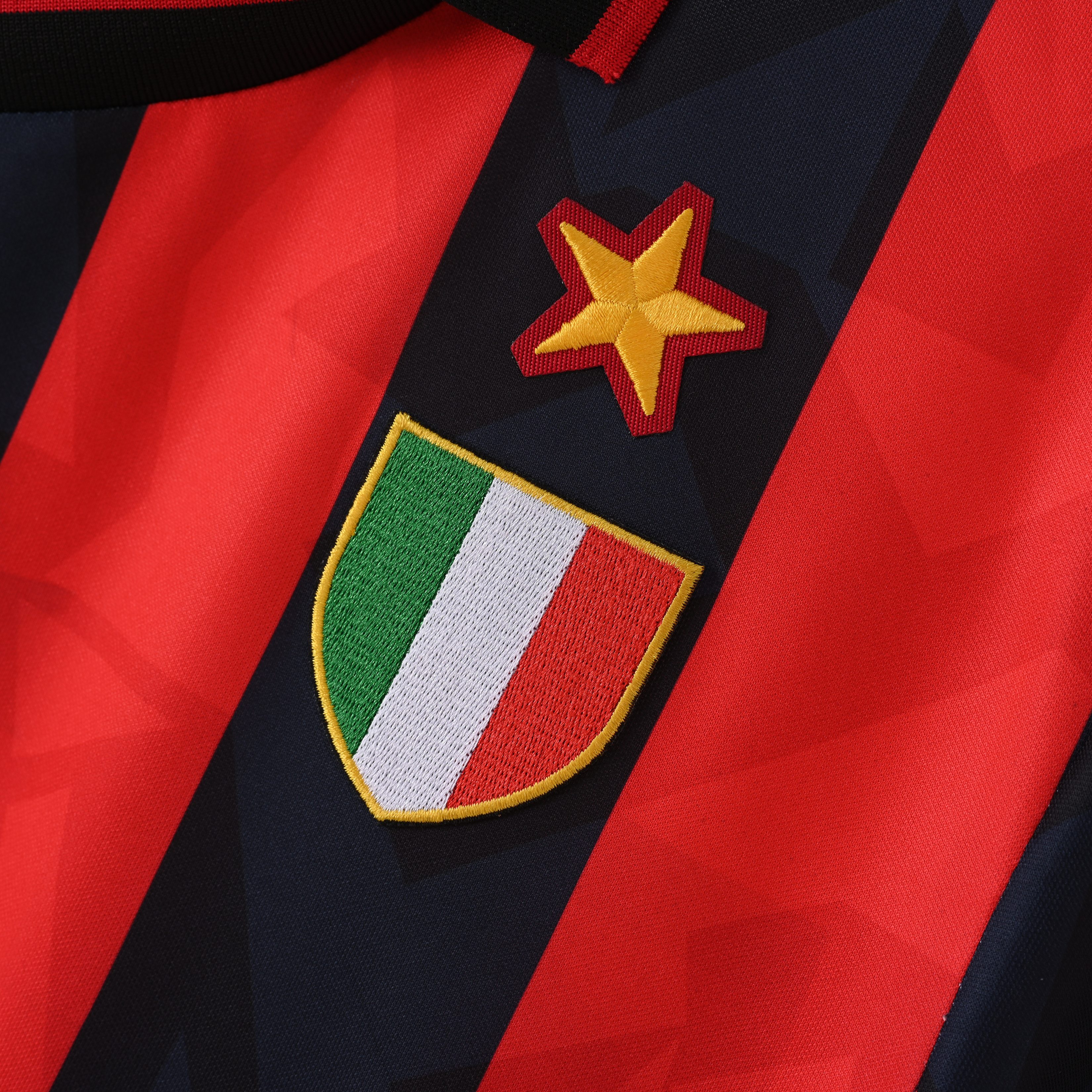 1993 1994 AC Milan Classic Home Football jersey 93 94 AC Milan Retro Soccer Shirt S-XXL