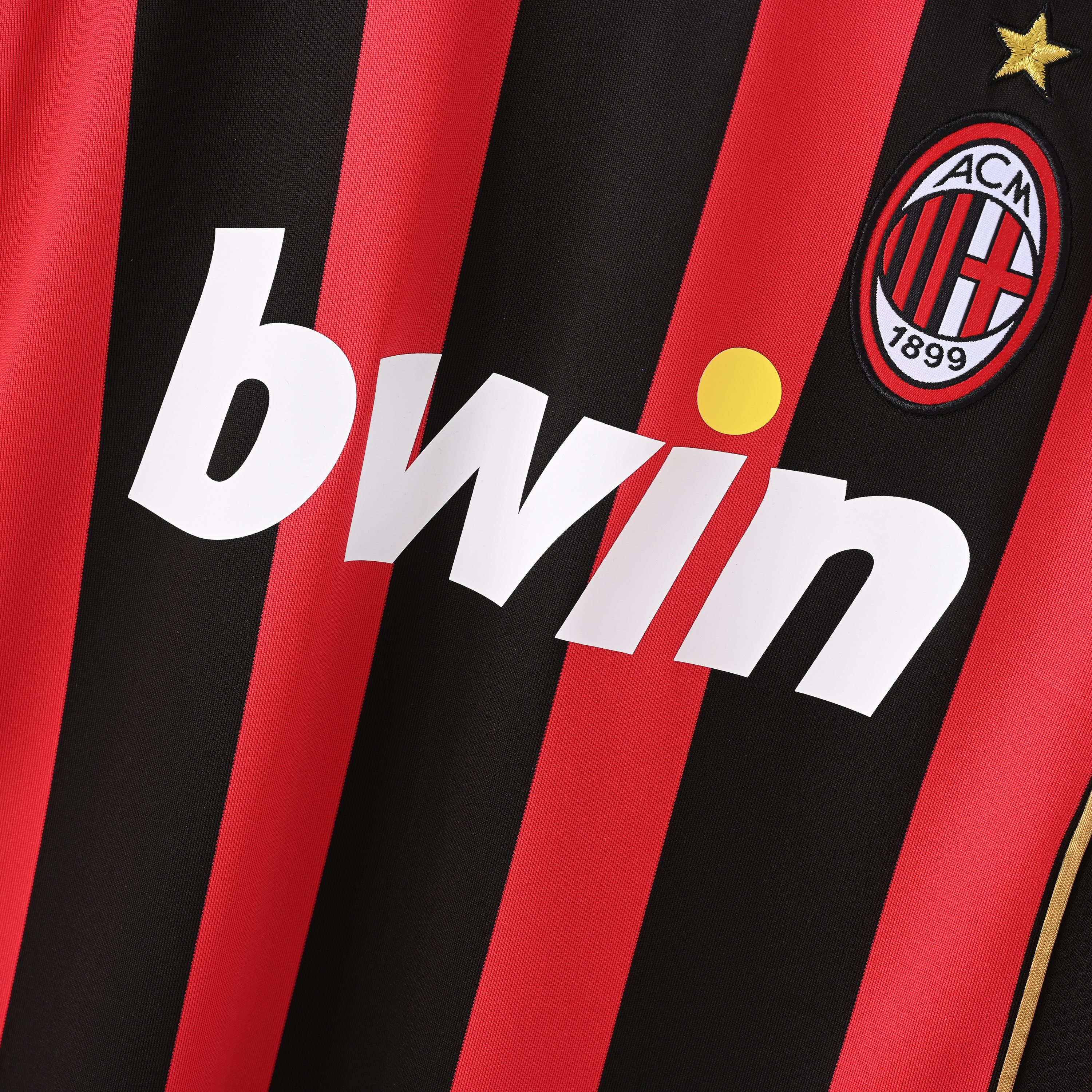 2006 2007 AC Milan Classic Home Long Sleeve Football Jersey 06 07 AC Milan Retro Football Shirt S-XXL