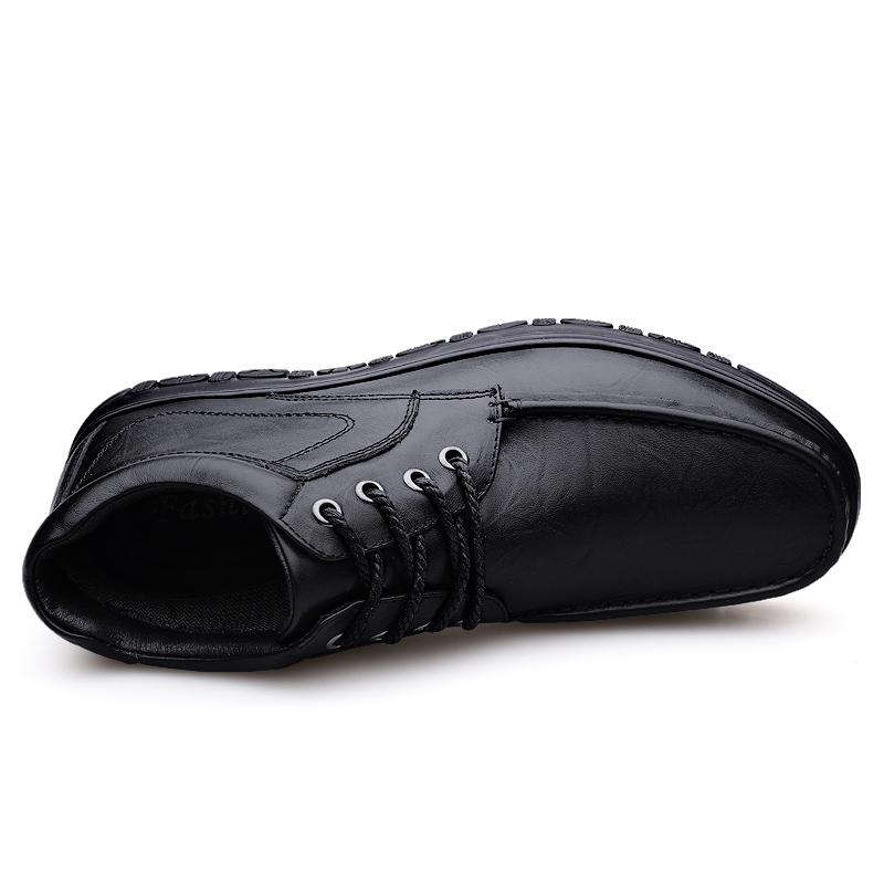 SocNoDn Men's Formal Shoes 2026 Spring Autumn Casual Leather Shoes Genuine Leather Dress Footwear Walking Shoes Comfortable