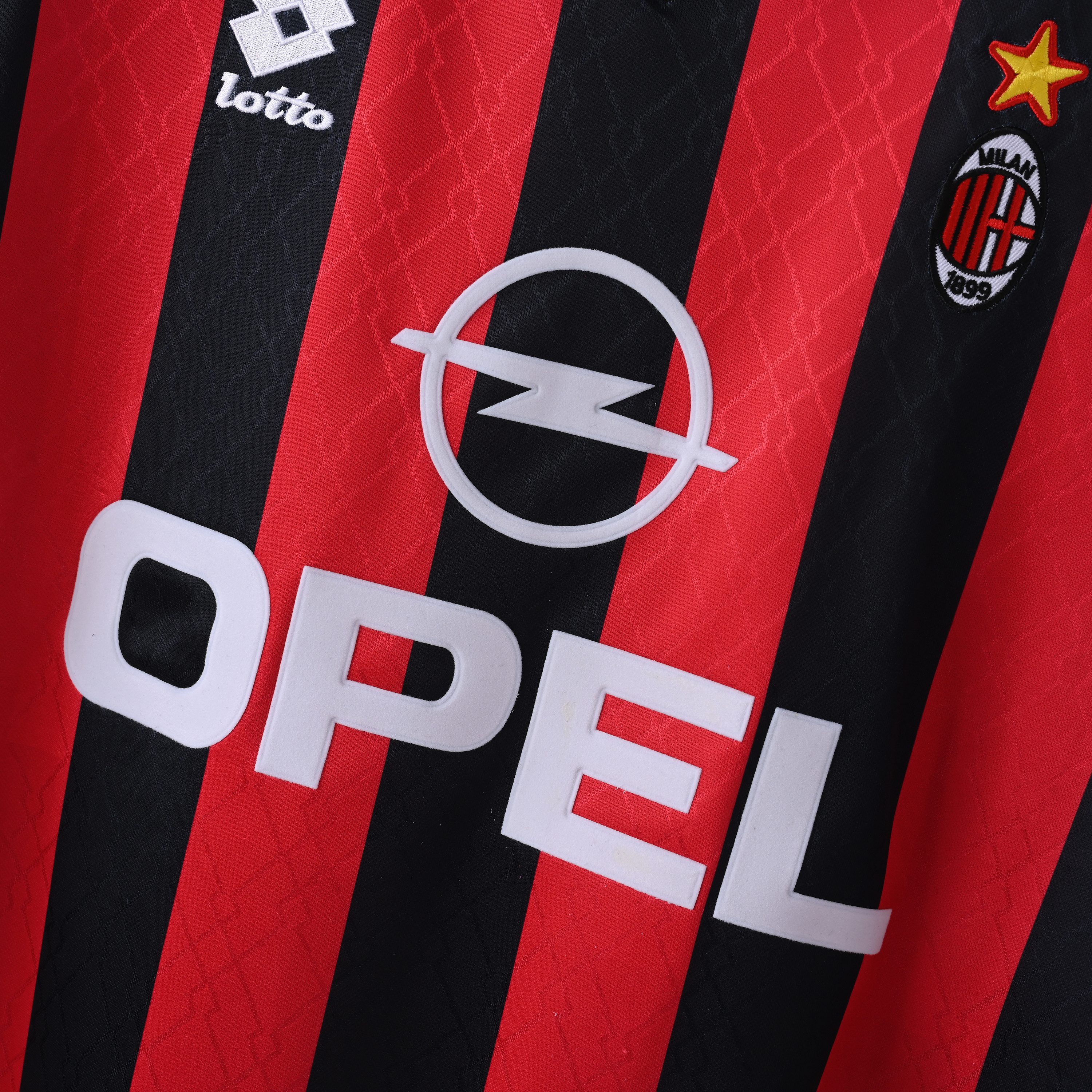 1995 1996 AC Milan Classic Home Football jersey 95 96 AC Milan Retro Soccer Shirt S-XXL
