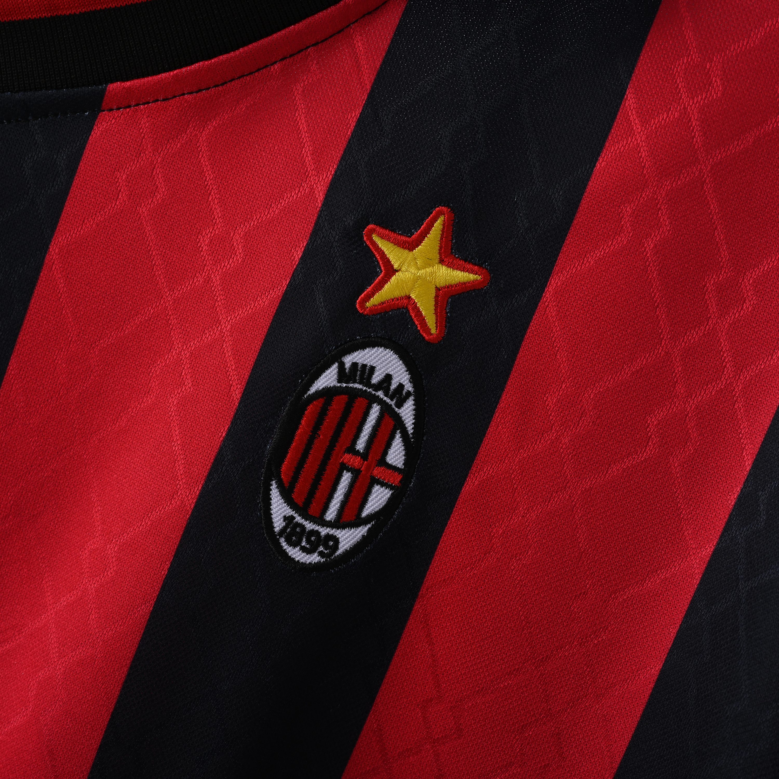 1995 1996 AC Milan Classic Home Football jersey 95 96 AC Milan Retro Soccer Shirt S-XXL