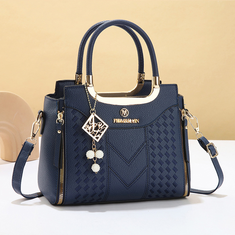 Versatile handbag, casual and fashionable, crossbody bag with simple texture and elegant style, single-shoulder bag bags