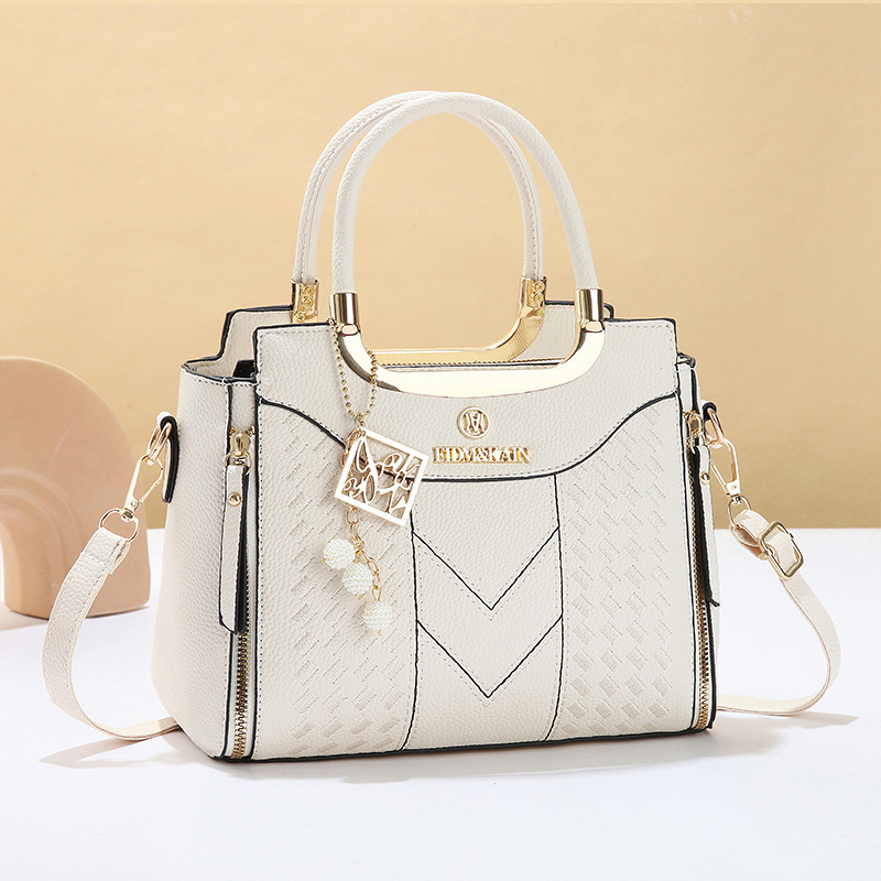 Versatile handbag, casual and fashionable, crossbody bag with simple texture and elegant style, single-shoulder bag bags