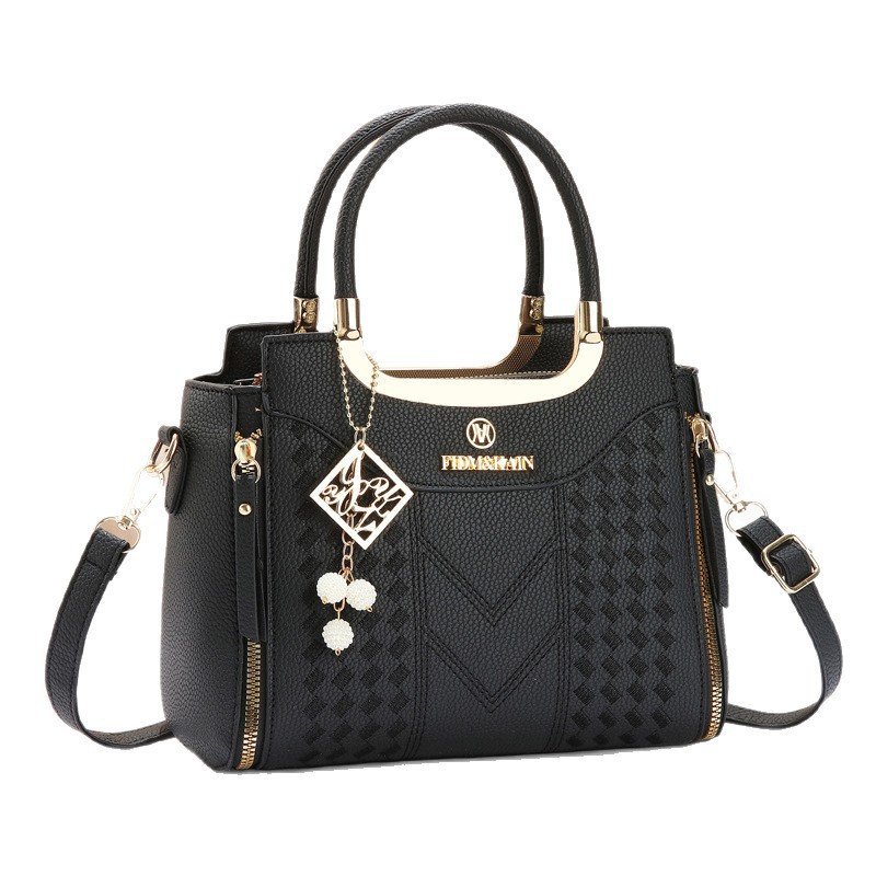 Versatile handbag, casual and fashionable, crossbody bag with simple texture and elegant style, single-shoulder bag bags