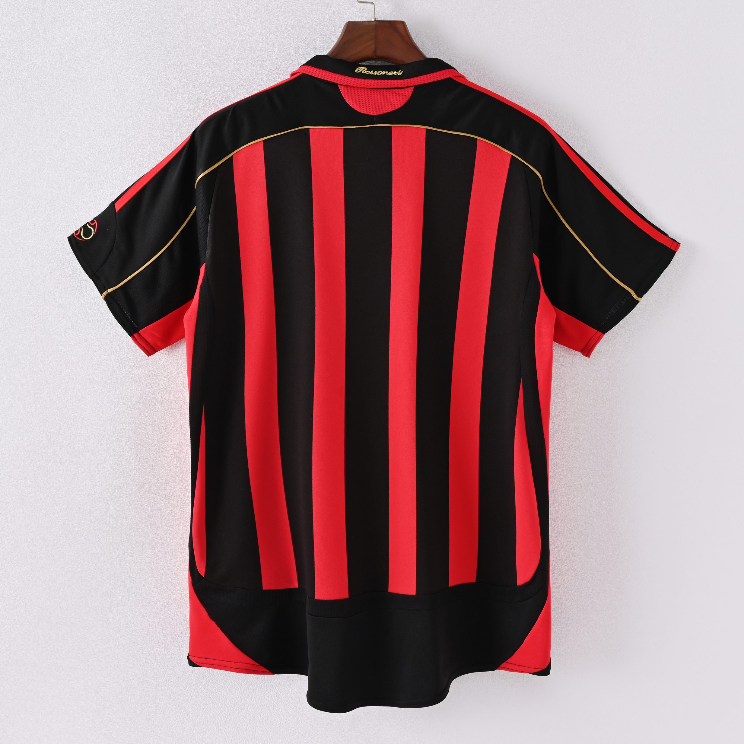 2006 2007 AC Milan Classic Home Football jersey 06 07 AC Milan Retro Soccer Shirt S-XXL