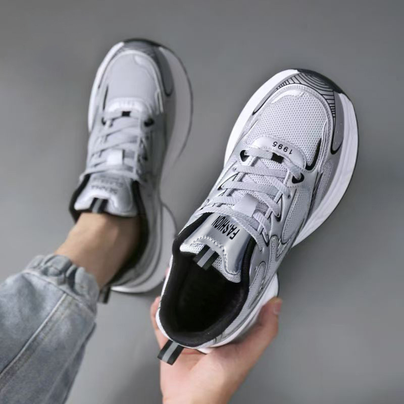 Men's Summer Breathable Mesh Casual Sports Shoes 2026 New Dad Sneakers Comfortable Lightweight Footwear for Active Men