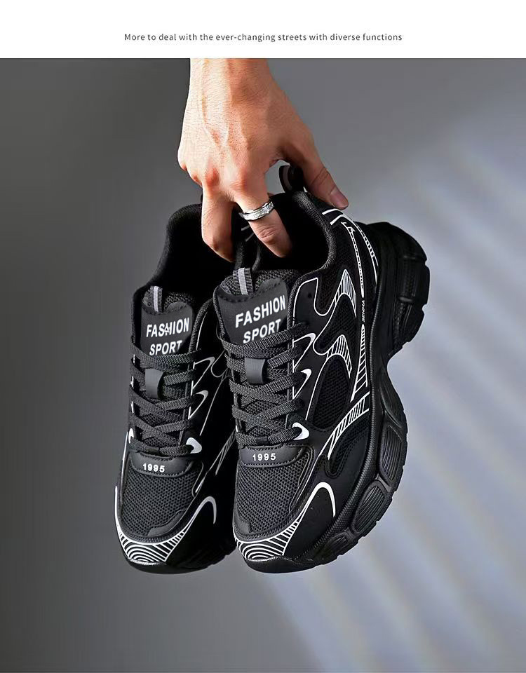 Men's Summer Breathable Mesh Casual Sports Shoes 2026 New Dad Sneakers Comfortable Lightweight Footwear for Active Men