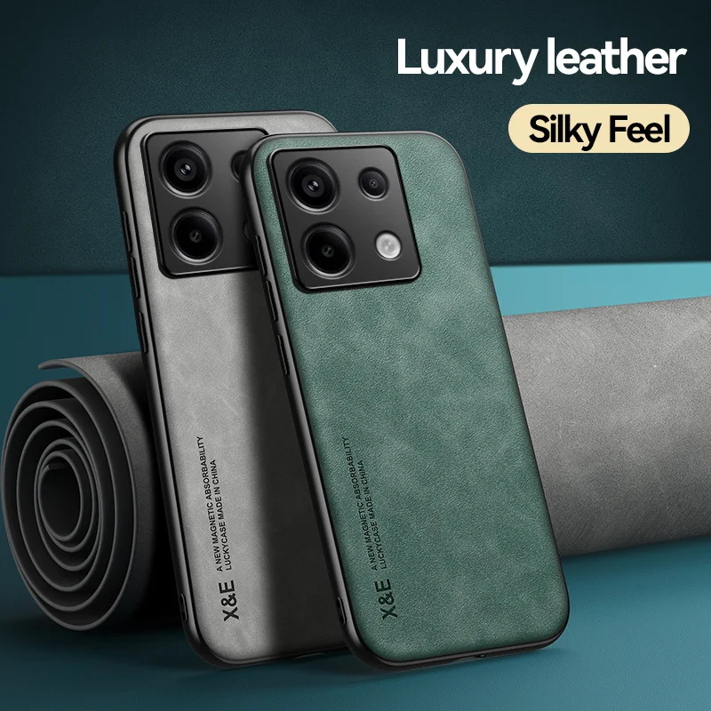 Luxury Leather Case for Xiaomi Redmi 13C 14C Note 13 14 13R K70 K70E Pro PLUS Ultra 5G Phone Shell POCO X6 M5 Cover
