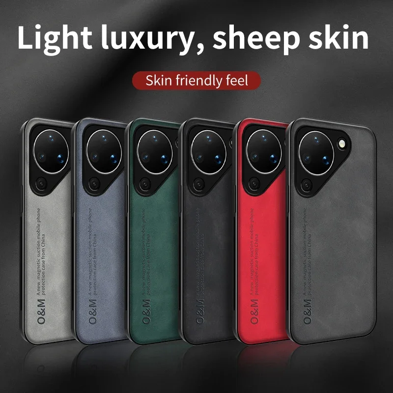 For Xiaomi  POCO X8 Redmi NOTE 14 15R 15C K80 K90 TURBO 4 5 PRO Max 5G Skin Feel Shockproof Matte Leather Case Soft Back Cover