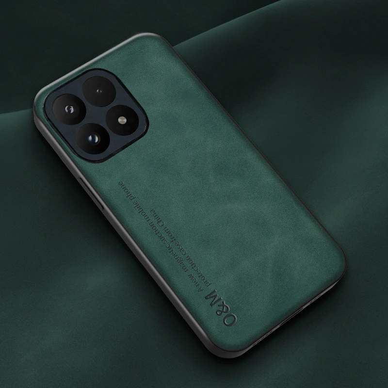 For Xiaomi 15T 17 CIVI 4 POCO CIVI 5 4 3 M6 PRO MAX Ultra 5G Skin Feel Shockproof Matte Leather Case Soft Back Cover Funda Capa